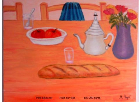 L'artiste Mourad Gheziel - Petit déjeuner