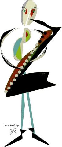L'artiste soffya - Marlow saxophoniste au Jazz bond boys L'artiste soffya - Marlow saxophoniste au Jazz bond boys
