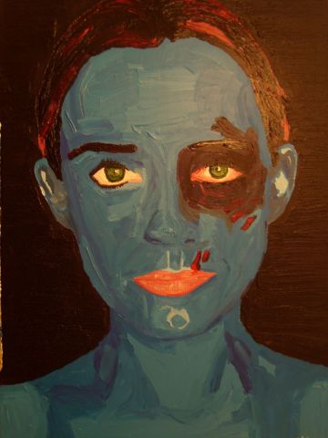 c'est arrivé près de chez vous - Peinture - KAHOUADJI c'est arrivé près de chez vous - Peinture - KAHOUADJI