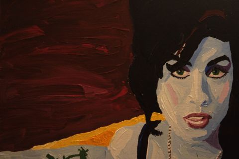 Amy Winehouse - Peinture - KAHOUADJI