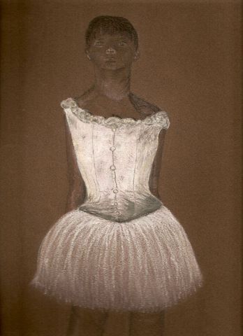 L'artiste Mireille PRECLOUX - La petite danseuse de Degas