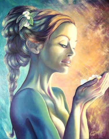 Les Perles d'Isis - Peinture - Chantale Vincelette Les Perles d'Isis - Peinture - Chantale Vincelette