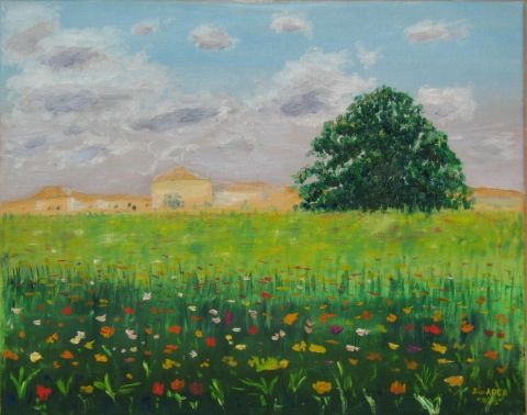 N° 68- Prairie - Peinture - Jean ADER