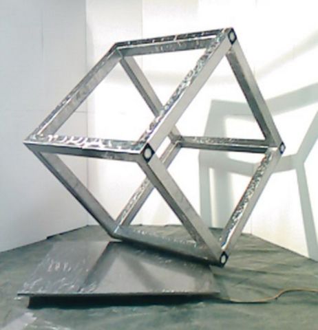 Ice Cube - Sculpture - jose cabanelas