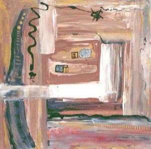 Peinture de Marilyn MONNIER : Sur le chemin
