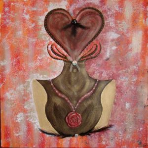 Voir cette oeuvre de Les Creations de Karen: Le Coeur de La Rose