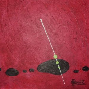 Voir cette oeuvre de Mireille PRECLOUX: Les taches rouges