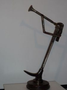 Sculpture de Roland GOURDON: Le Trompettiste