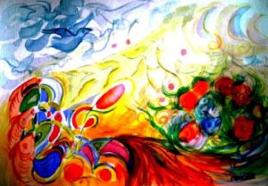 Peinture de labidi: Musique Andalouse