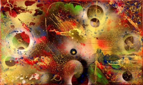 Cosmos - Peinture - Joel JAMBOU