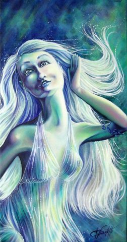 Mélodie de la Lune - Peinture - Chantale Vincelette Mélodie de la Lune - Peinture - Chantale Vincelette