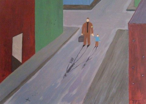 MERCI LA GUERRE - Peinture - Jean Paul Claro MERCI LA GUERRE - Peinture - Jean Paul Claro