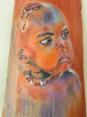 L'artiste cigna - fillette himba
