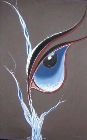 L'artiste Caco Dian - yin eye