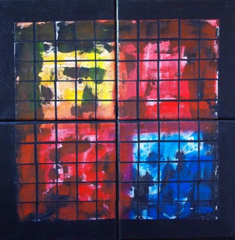 fenêtre 13 - Peinture - Alain DEVAUX