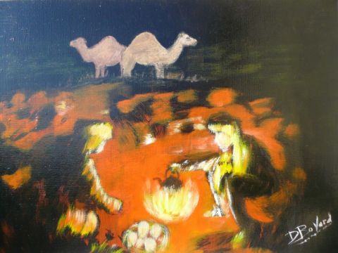 L'artiste katorz - Bivouac dans le désert