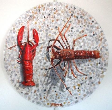 L'artiste DESNOYERS - Fabuleux crustacés