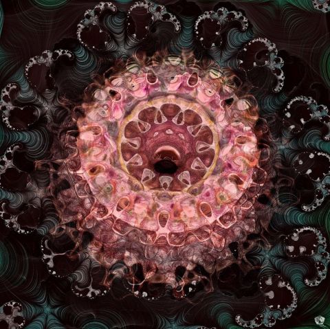 alien flower - Art numerique - ch_p