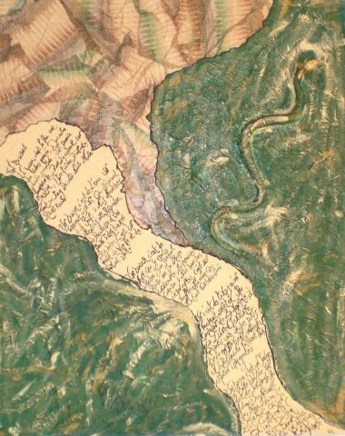 le baiser du serpent - Peinture - Naelle le baiser du serpent - Peinture - Naelle