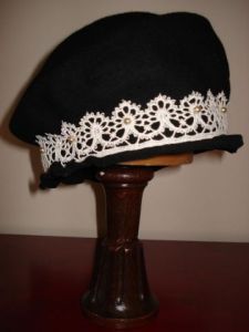 Art_textile de luna kami: chapeau