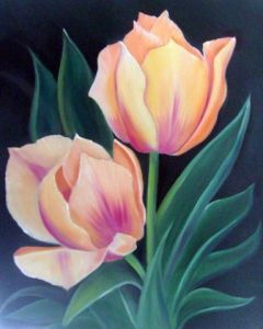 Voir cette oeuvre de bchira arfaoui: tulipes