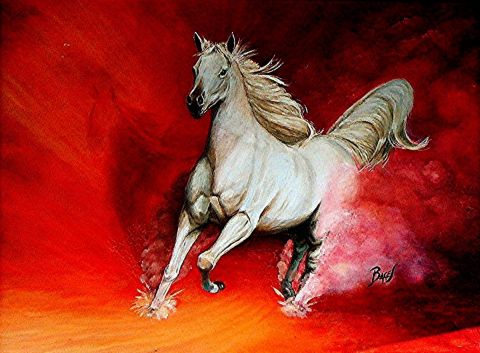 L'artiste bageslouis - Gitan mon cheval