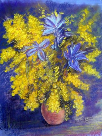 iris et mimosa - Mixte - Suzanne ACCARIES iris et mimosa - Mixte - Suzanne ACCARIES