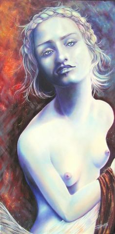 Ève dévoilée - Peinture - Chantale Vincelette Ève dévoilée - Peinture - Chantale Vincelette