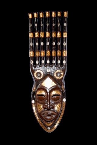 L'artiste Maskana - Niobé - Masque Ethnique -