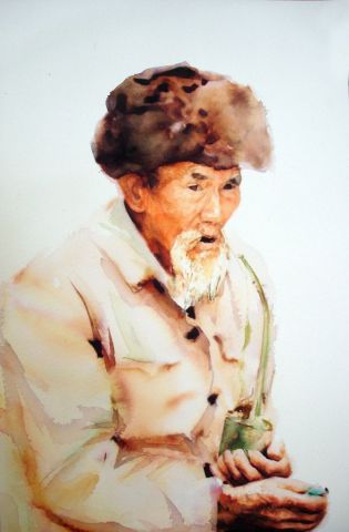 L'artiste yoozo - un vieux