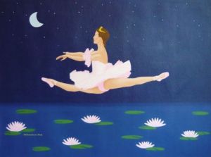 Voir cette oeuvre de Sotiris Rene SIDIROPOULOS: 15  Ballerine et les Nénuphars