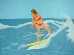 Voir le détail de cette oeuvre: 2 Surfeuse