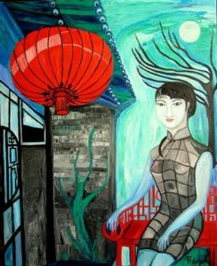 Peinture de Flocy Abguillerm: Rêve de Chine