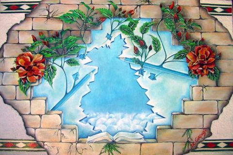 la porte de l'éternité - Peinture - marie-claude giironde la porte de l'éternité - Peinture - marie-claude giironde