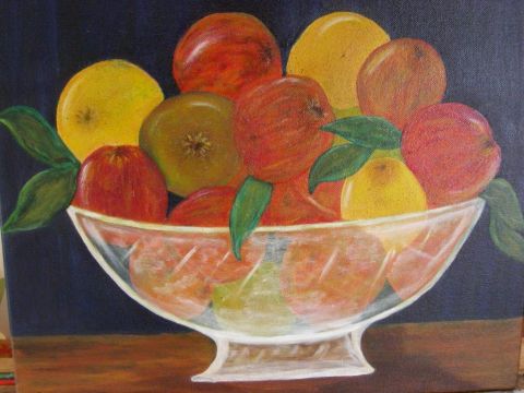 L'artiste dannette - les pommes