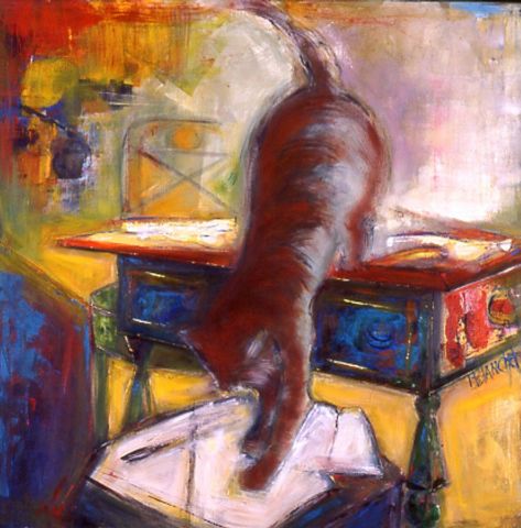 Le chat de Diago - Peinture - bb