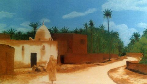 vue de sud - Peinture - bouhadjeb abdlkader