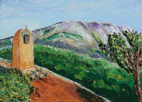 Peinture : L'oratoire - Pierre MARTIN Peinture : L'oratoire - Pierre MARTIN