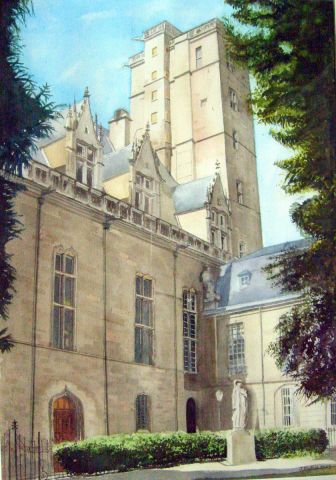 Dijon,Palais ducal - Peinture - GEAKO