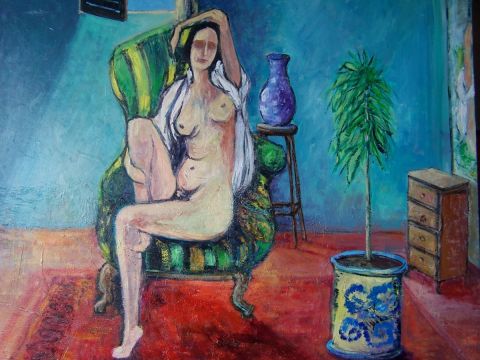 Inspiration Matisse - Peinture - Pierre Jourdam