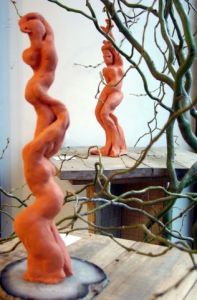 Sculpture de Frederique Nanjod: arbrafées