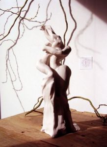 Sculpture de Frederique Nanjod: arbrafée 1
