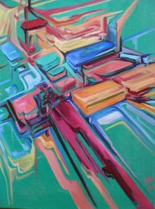Voir le détail de cette oeuvre: Espaces colorés