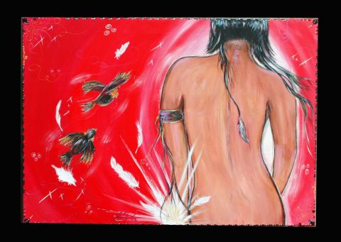 L'artiste Ludivine Bignolas - Red Robin