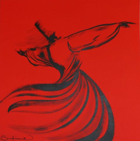 Sufi - Peinture - Arnaud Liatout