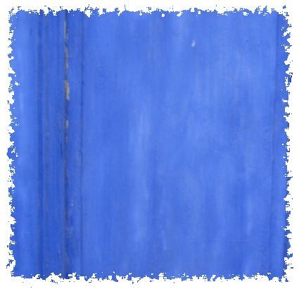 L'artiste Doriane Metz - Porte bleue