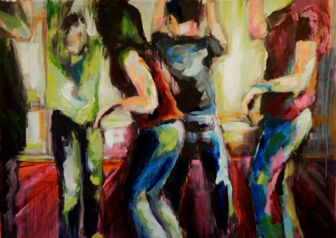 Danse - Peinture - Bettina Schopphoff