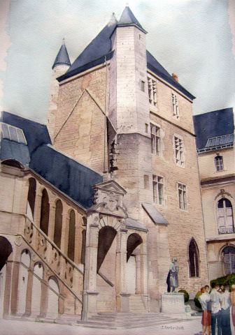 Cour de barre - Peinture - GEAKO Cour de barre - Peinture - GEAKO