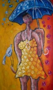 Voir cette oeuvre de Cendrine Pannier: je suis de sortie avec colombe