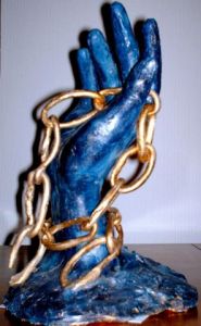 Sculpture de nelly ARCHONDOULIS : La chaine brisée